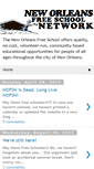 Mobile Screenshot of nolafreeschoolnetwork.blogspot.com
