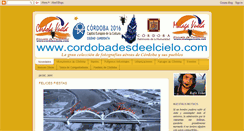 Desktop Screenshot of cordobadesdeelcielo.blogspot.com