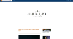 Desktop Screenshot of julietaoliva.blogspot.com