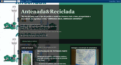 Desktop Screenshot of antenadaereciclada.blogspot.com