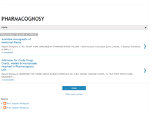 Tablet Screenshot of pharmacog.blogspot.com