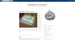 Desktop Screenshot of hansensbakery.blogspot.com