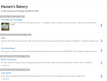 Tablet Screenshot of hansensbakery.blogspot.com