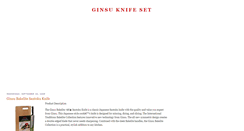 Desktop Screenshot of ginsuknifeset.blogspot.com