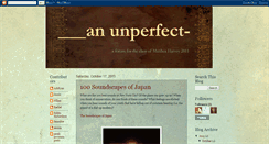 Desktop Screenshot of anunperfect.blogspot.com