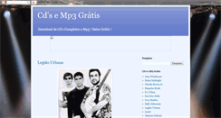 Desktop Screenshot of cdmp3gratis.blogspot.com