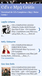 Mobile Screenshot of cdmp3gratis.blogspot.com