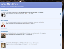 Tablet Screenshot of cdmp3gratis.blogspot.com