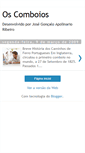 Mobile Screenshot of cartaxinhos-comboios.blogspot.com