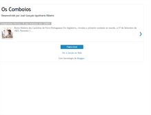 Tablet Screenshot of cartaxinhos-comboios.blogspot.com