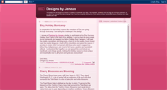 Desktop Screenshot of designsbyjenean.blogspot.com