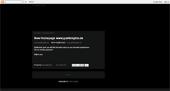 Desktop Screenshot of grailknightsblog.blogspot.com