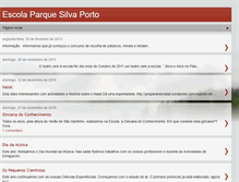 Tablet Screenshot of escolaparquesilvaporto.blogspot.com