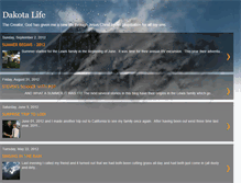 Tablet Screenshot of dakotalife-keith.blogspot.com