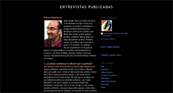 Desktop Screenshot of colectivoharteentrevistaspublicadas.blogspot.com