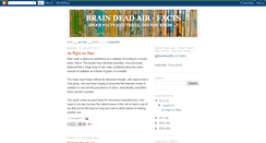 Desktop Screenshot of braindeadfacts.blogspot.com