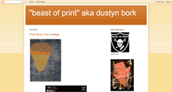 Desktop Screenshot of beastofprint.blogspot.com