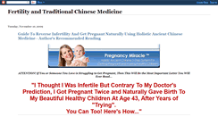 Desktop Screenshot of fertilityandtraditionalchinesemed.blogspot.com