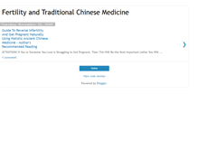 Tablet Screenshot of fertilityandtraditionalchinesemed.blogspot.com