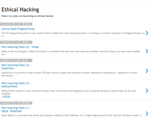 Tablet Screenshot of an-ethical-hacker.blogspot.com