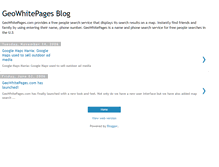 Tablet Screenshot of geowhitepages.blogspot.com