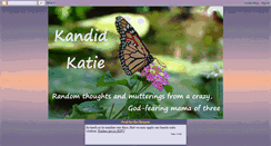 Desktop Screenshot of kandidkatie.blogspot.com