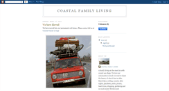 Desktop Screenshot of coastalfamily.blogspot.com