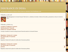 Tablet Screenshot of latestinsurance.blogspot.com