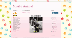 Desktop Screenshot of missaoanimal.blogspot.com