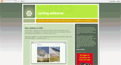 Desktop Screenshot of cyclingaotearoa.blogspot.com