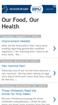 Mobile Screenshot of ourfoodourhealth.blogspot.com