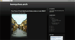 Desktop Screenshot of kennychoo.blogspot.com
