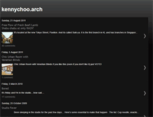 Tablet Screenshot of kennychoo.blogspot.com