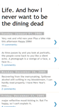 Mobile Screenshot of howhavewebecomethediningdead.blogspot.com