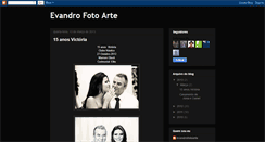 Desktop Screenshot of evandrofotoarte.blogspot.com