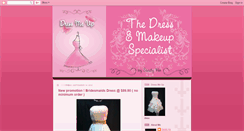 Desktop Screenshot of makeupanddress.blogspot.com