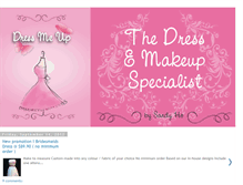 Tablet Screenshot of makeupanddress.blogspot.com