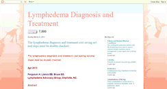 Desktop Screenshot of lymphedematreatment.blogspot.com