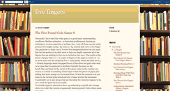 Desktop Screenshot of five-fingers.blogspot.com