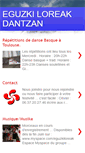 Mobile Screenshot of danse-basque-toulouse.blogspot.com
