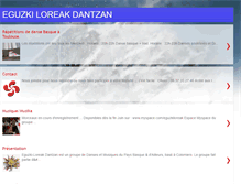 Tablet Screenshot of danse-basque-toulouse.blogspot.com