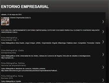 Tablet Screenshot of entornoempresarial-estefanye.blogspot.com