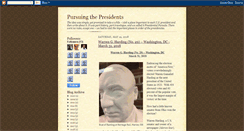 Desktop Screenshot of presidentialpursuits.blogspot.com