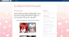 Desktop Screenshot of coskawaiiprincess.blogspot.com