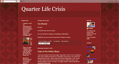 Desktop Screenshot of krebster-quarterlifecrisis.blogspot.com