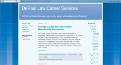 Desktop Screenshot of depaullcs.blogspot.com