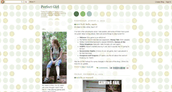 Desktop Screenshot of perfectworld-perfectgirl.blogspot.com