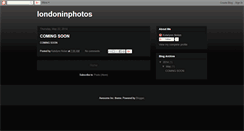 Desktop Screenshot of londoninphotos.blogspot.com