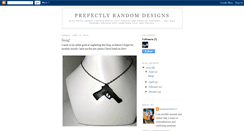 Desktop Screenshot of prefectlyrandomdesigns.blogspot.com