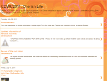 Tablet Screenshot of cdwc2011.blogspot.com